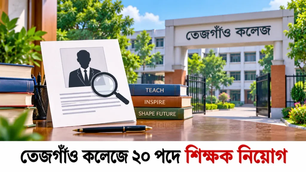 তেজগাঁও কলেজে ২০ পদে শিক্ষক নিয়োগ