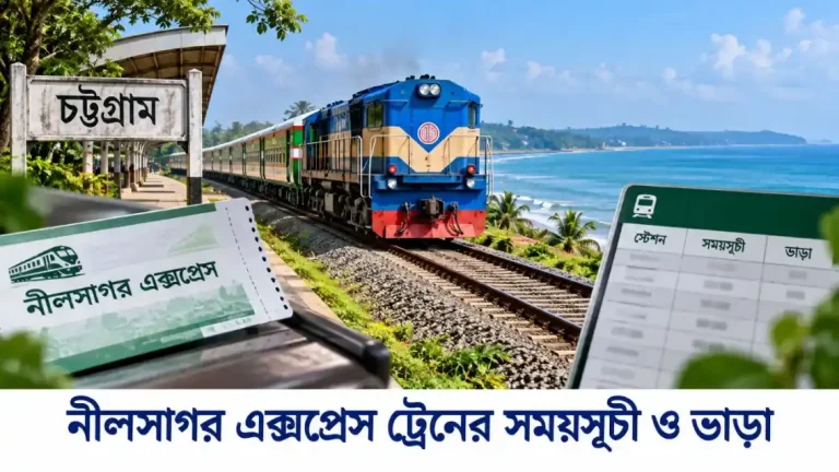 নীলসাগর এক্সপ্রেস ট্রেনের সময়সূচী