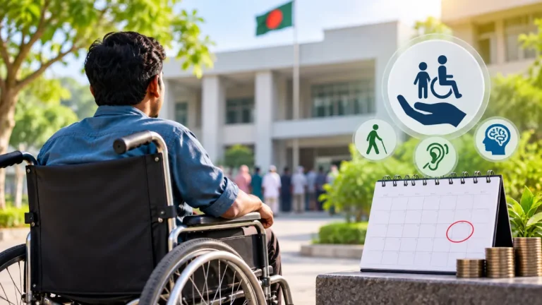 প্রতিবন্ধী ভাতা কবে দিবে