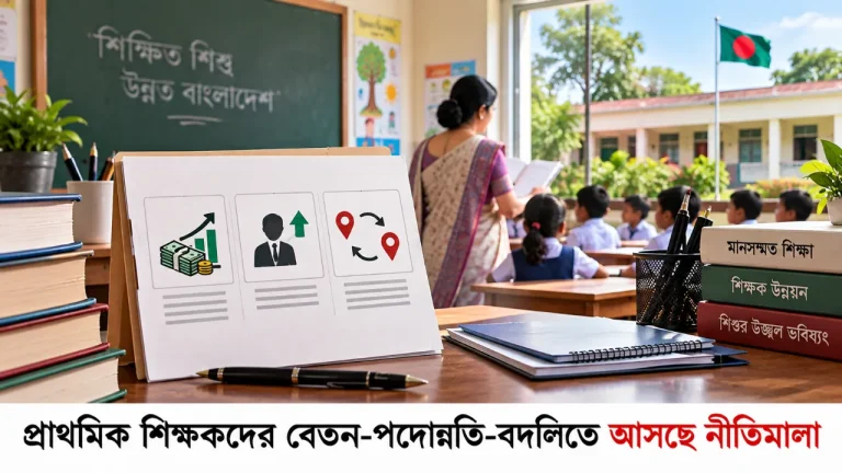 প্রাথমিক শিক্ষকদের বেতন-পদোন্নতি-বদলিতে আসছে নীতিমালা