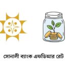 সোনালী ব্যাংক এফডিআর রেট